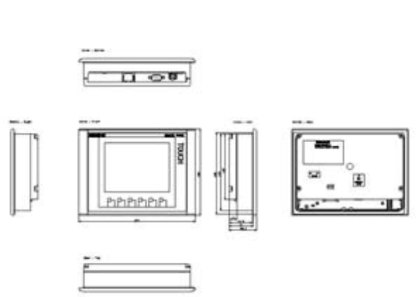 Siemens  6AV6647-0AD11-3AX0 SIMATIC HMI KTP600