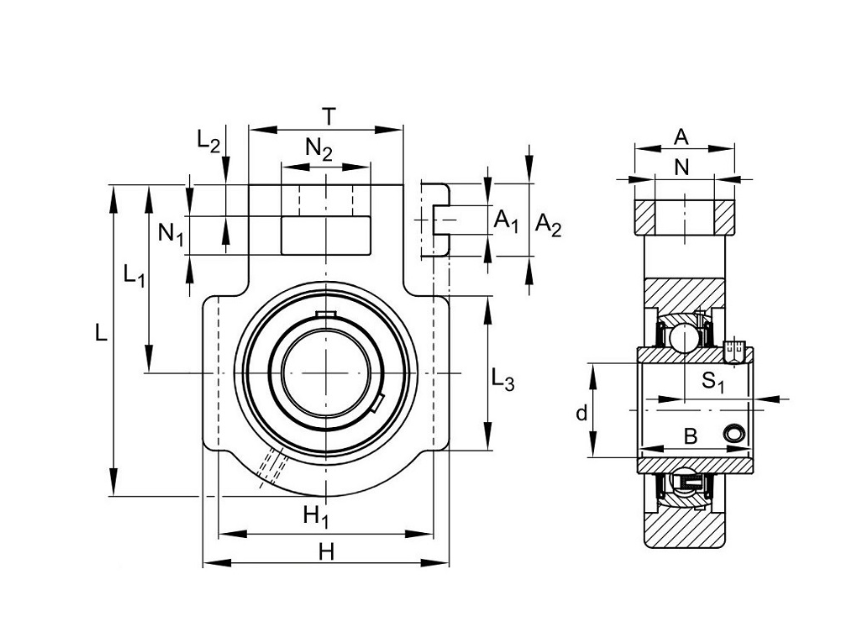 FAG UCT210-J7 Housing Unit