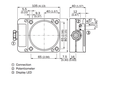 SICK IQ80-60NPP-KK0 Inductive Proximity Sensor