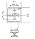 M.Con SEN-LI-182/9 PG9 Lighted SEN Socket