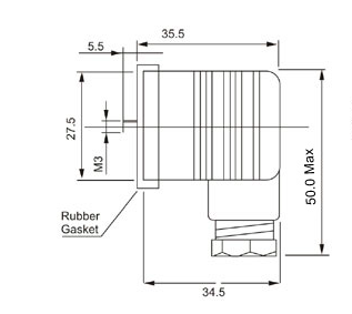 M.Con SEN-LI-182/9 PG9 Lighted SEN Socket