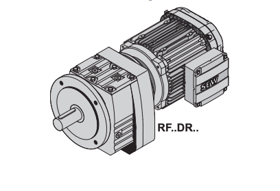 SEW Eurodrive RF17 DRN71M4 Helical Gearmotor