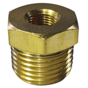 Brasstech 1/2" x 1/8" Brass Male Female Bush