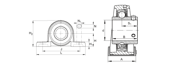 FAG UCP206 Pillow Block Bearing