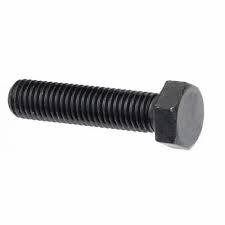 TVS MS M20X20 Plated Hex Bolt (Black)