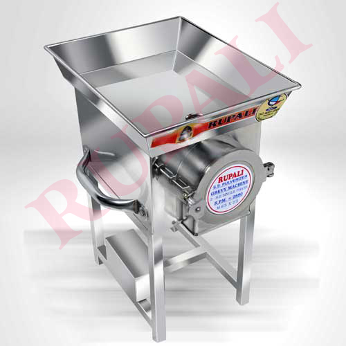 Rupali Gravy Machine Drum 6" 30-60 Kg /Hr 2HP Stainless Steel