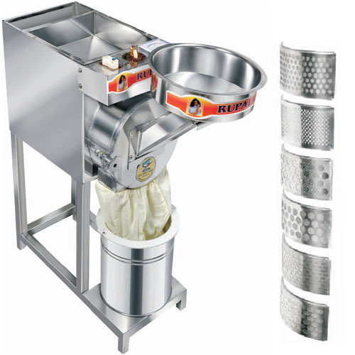 Rupali Flour Mill- E-Class 11-16 Kg/Hr 3Hp Stainless Steel