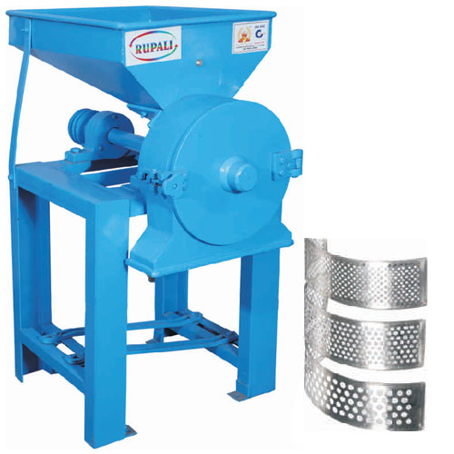 Rupali Pulverizer Drum 9" 45-90 Kg /Hr 3Hp Mild Steel (Without Motor)