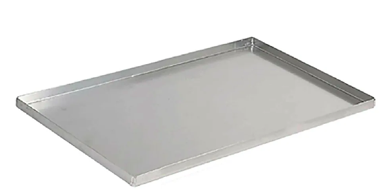 CS aerotherm 254 mm x 381 mm x 20 mm Alu Steel Teflon Tray