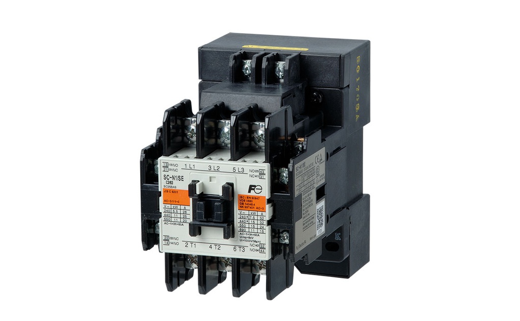 Fuji Electric SC-N1/SE DC125V Electromagnetic Contactor