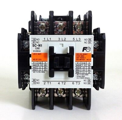 Fuji Electric SC-N1 AC24V Electromagnetic Contactor