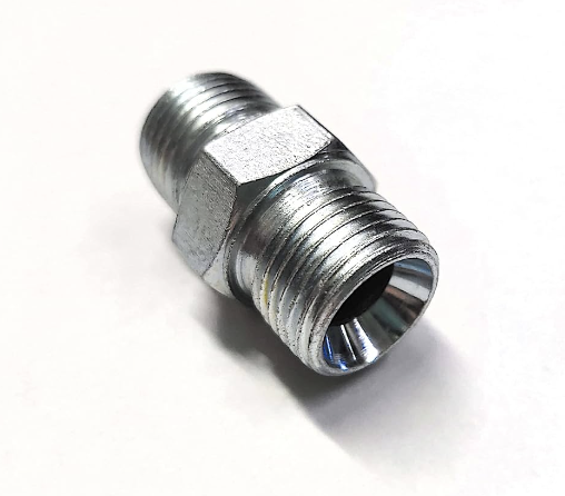 CS aerotherm 1/4" MS Hydraulic Hex Nipple