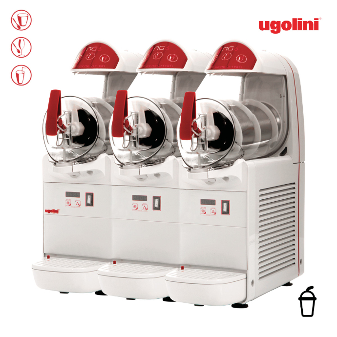 UGOLINI NG 10/3 L Easy -10 Liter x 3 Jar Slush Dispenser