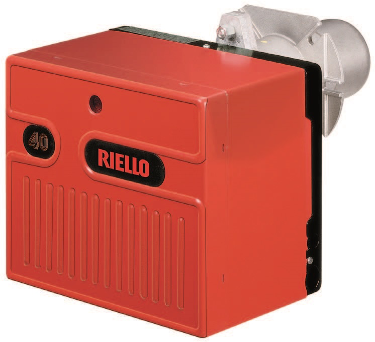 Riello Gas Burner FS 10 with Standard Blast Tube with 405/1 LPG Kit