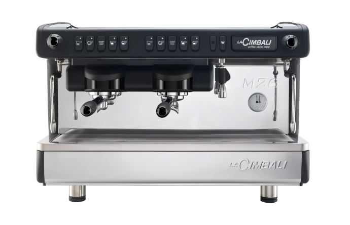 La Cimbali M26 BE DT/2 BLACK / WHITE – 2 Group Coffee Machine