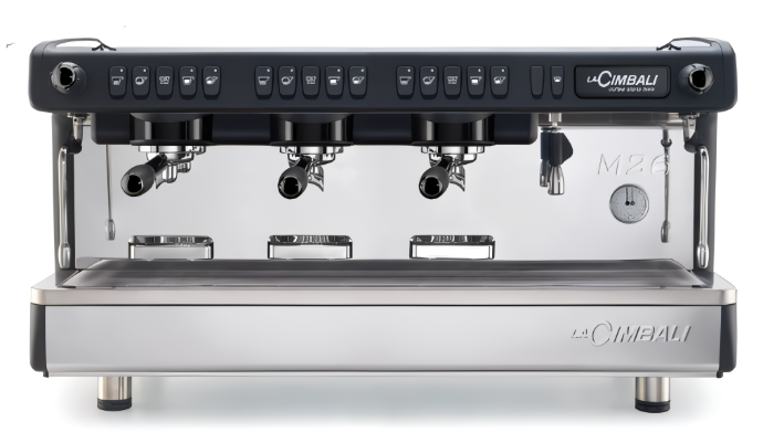 La Cimbali M26 BE DT/3 BLACK / WHITE – 3 Group Coffee Machine