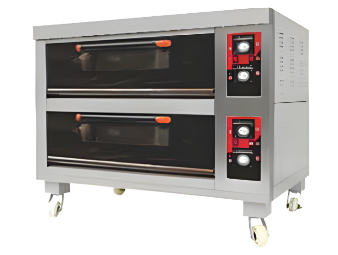 Indulge RB-240G GAS TWO DECK FOUR TRAY BAKING OVEN