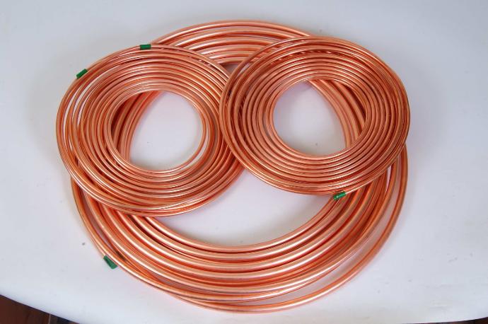 BARODA 1/4" x 50 ft Copper Coil Pancake