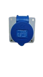 [J203SS IP44] Jai Balaji 16 Amps 2Pin+Earth Straight Socket