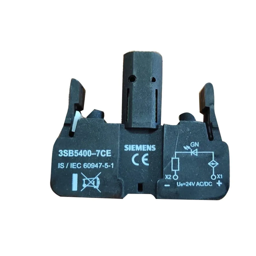 [3SB5400-7CE] SIEMENS 3SB5400-7CE Illuminator-24V DC Green
