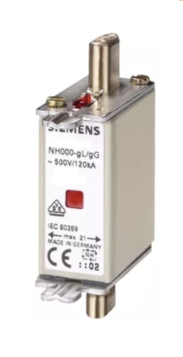 [3NA78070RC] Siemens 3NA78070RC 20 A Low Voltage HRC Fuse