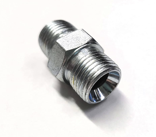 [MS HN-1/4] CS aerotherm 1/4" MS Hydraulic Hex Nipple