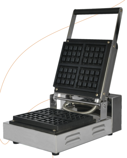 [WBS-542] EzyCook WBS-542 Square Waffle Baker