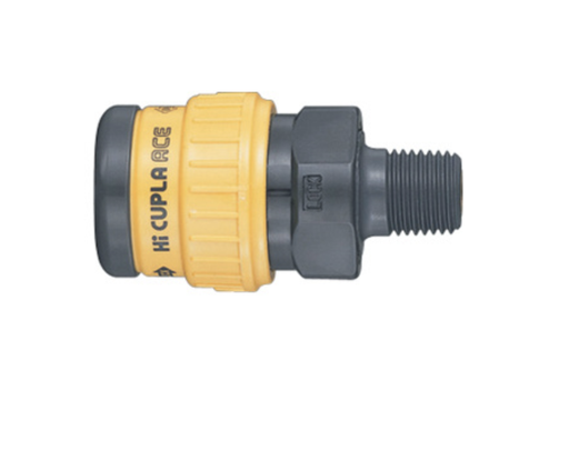 [HA-20SM] Nitto Kohki HA-20SM PBT NBR Hi Cupla Ace 1/4" Male Socket