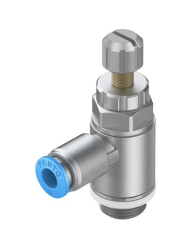 [534339] Festo GRLA-1/4-QS-8-RS-D One Way Flow Control Valve