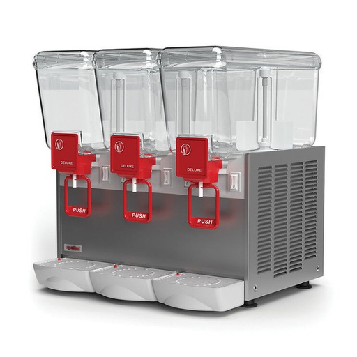 [UGOLINI Deluxe 20/3 AA]  UGOLINI Deluxe 20/3 AA -  20 Liter x 3 Jar With Agitator Drink Dispenser