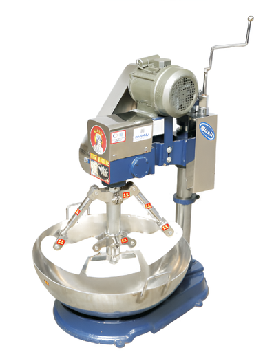 [Nirali 28" BURNER Musti M/c] Nirali – 28 Inch KADAI WITH BURNER 2 HP Musti Machine