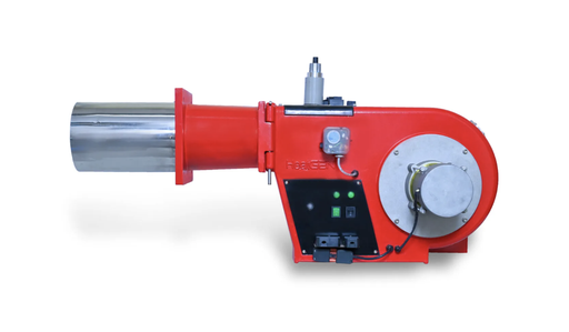 [HG-1250-MBZRDLE415] HeatGen HG 1250-2 Two Stage Industrial Gas Burner (CNG) with Multiblock MBZRDLE415