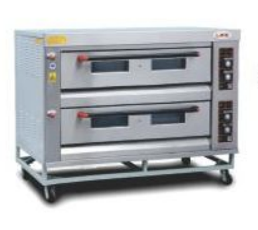 [LLY-206E] LIKE 2 Deck 6 Tray Gas Oven