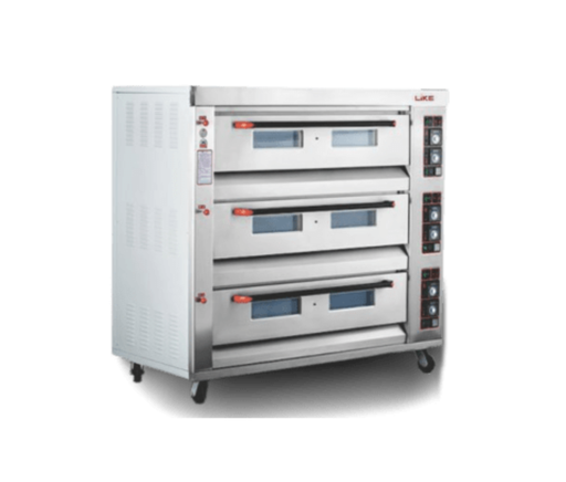 [LLY-309E] LIKE 3 Deck 9 Tray Gas Oven