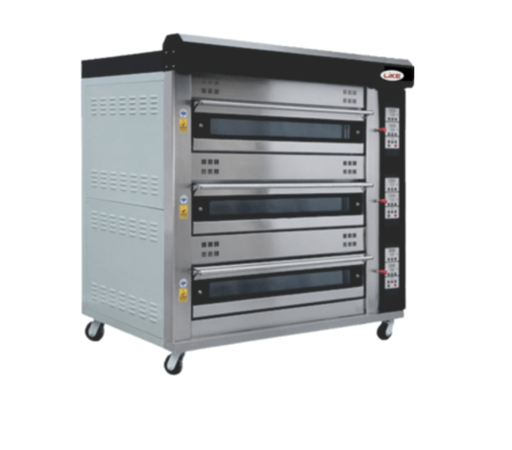 [LLY-312D] LIKE 3 Deck 12 Tray Gas Oven