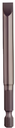 VESSEL 446474 1571 PLAIN SLOT BIT -4.75 x 0.86 x 102mm, BIT DIA GRINDED TO 3.00mm