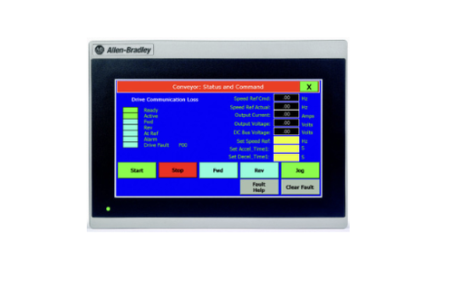 [2711R-T7T] Allen Bradley 2711R-T7T Panelview 800 7-inch HMI Terminal