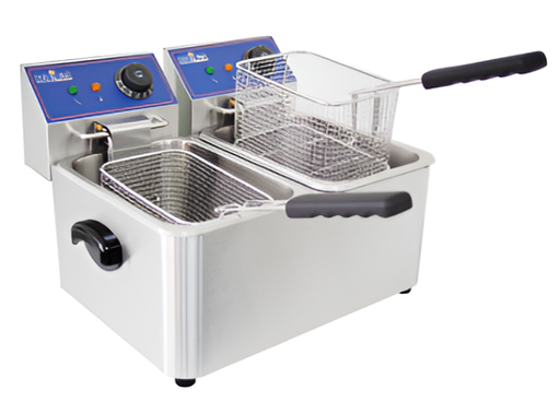 [GF-4TC] Karma GF-4TC Double Tank Electric Fryer