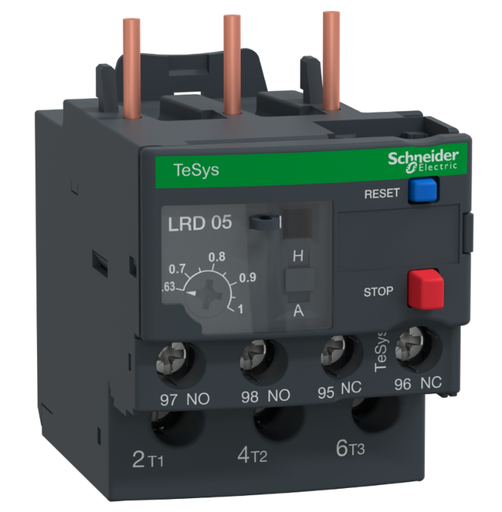 [LRD05] Schneider LRD05 TeSys LRD thermal overload relays - 0.63...1 A - class 10A