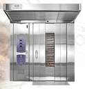 B-700 (G3ANG) Analog Gas Rotary Rack Oven Single trolley Gas Oven Model B-700 - Dimension- 54"(w) x 40"(D) x 87"(H), Tray Size : 18"x18",Connected Load:1.5KW