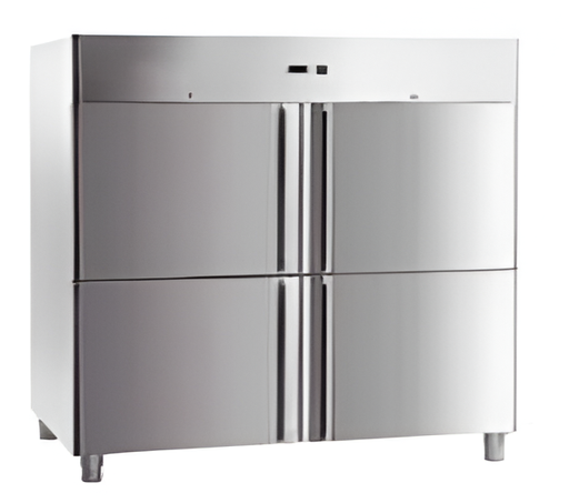 [GN-1200TNM (NEW)] Indulge GN-1200TNM (NEW) 4 HALF DOOR VERTICAL REFRIGERATOR