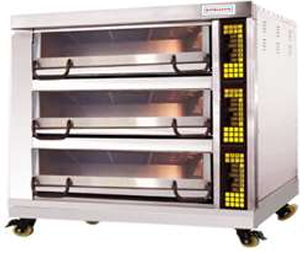 [IDO3D9TE] Indulge IDO3D9TE  3 DECK 9 TRAY ELECTRIC DIGITAL OVEN