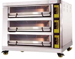 [IDO3D6TG] Indulge IDO3D6TG 3 DECK 6 TRAY GAS DIGITAL OVEN