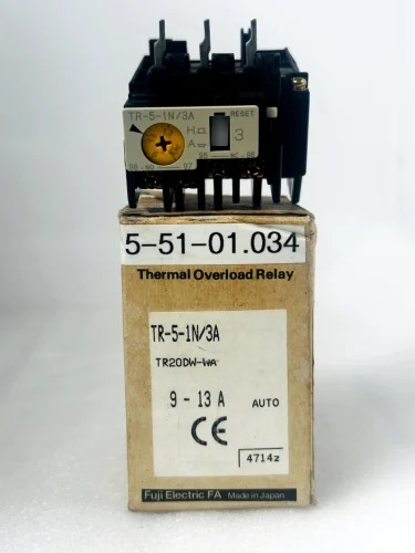 [Overload Relay] Fuji Electric FA TR-5-1N Overload Relay 9–13A