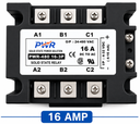 PWR-DC to AC 480-16-3P Three-Phase SSR  16 Amp (Solid State Relay)