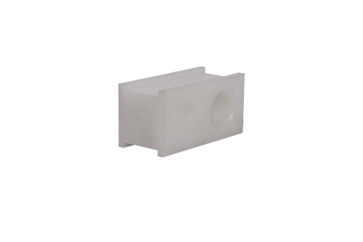 [05707-01-008] BVDS-Slider-Block 44X40X90-Polythene